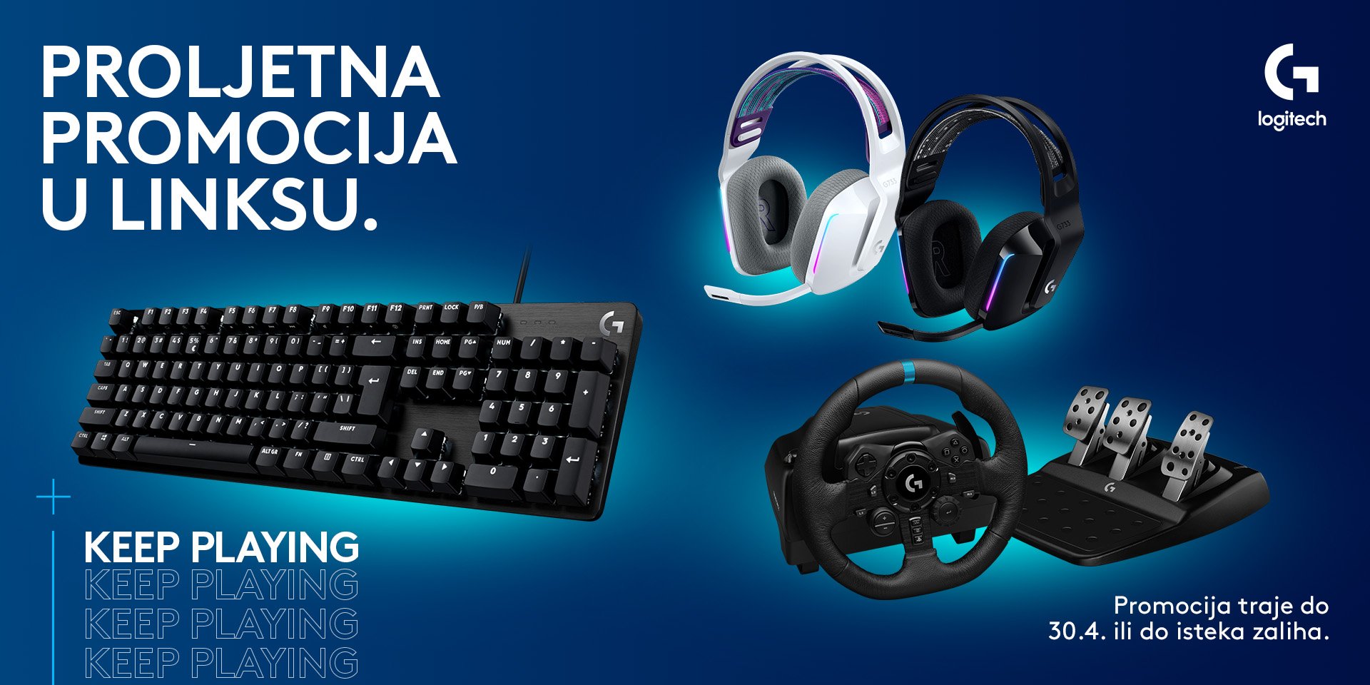 Logitech gaming promocija